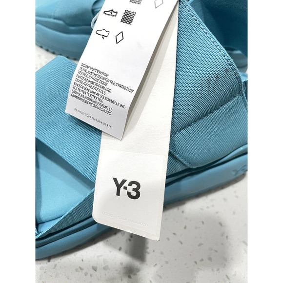 Adidas Y-3 Yamamoto Rivalry Sandals Shoes Teal Blue Men\'s Size 12.5 ID4455 main image 5
